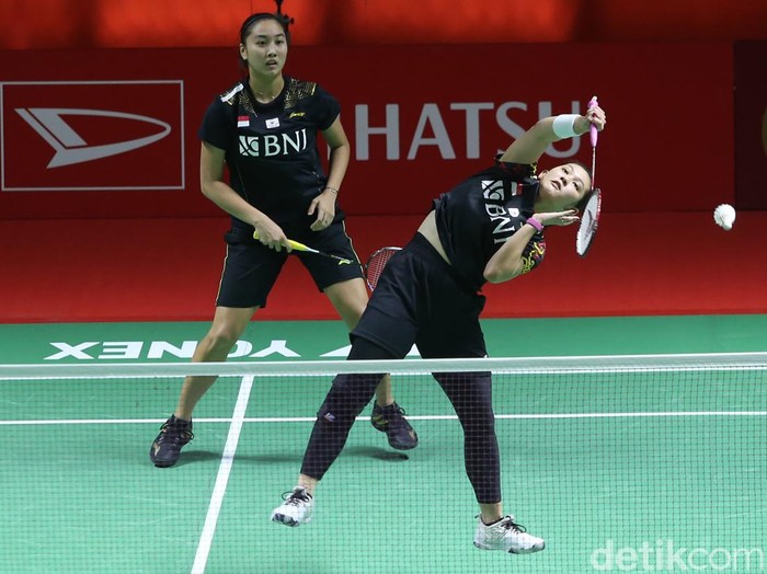 Febby Valencia Dwijayanti Gani/Ribka Sugiarto gagal melaju ke semifinal Indonesia Masters 2022. Mereka kalah dari Jeong Na Eun/Kim Hye Jeong 16-21 dan 21-18.