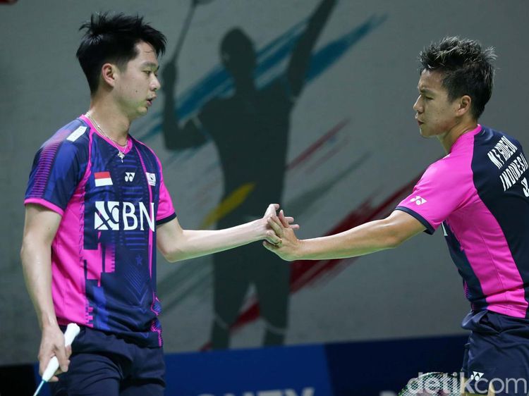 Momen Kevin/Marcus Melaju ke Semifinal Indonesia Masters 2022