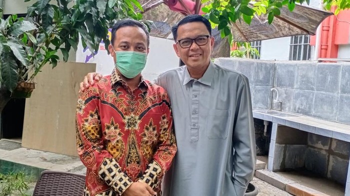 Gubernur Sulsel Andi Sudirman Sulaiman menjenguk Nurdin Abdullah di Lapas Sukamiskin