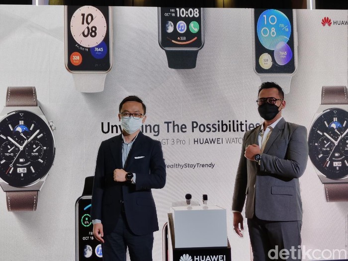 Huawei Watch GT 3 Pro dan Watch Fit 2 meluncur di Indonesia