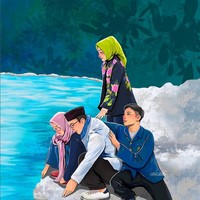 Jenazah Eril ditemukan, warganet pun turut merasa lega karena keluarga Ridwan Kamil bisa mengetahui kondisi Eril. Warganet juga berbondong-bondong memberikan ucapan untuk menguatkan keluarga Ridwan Kamil. Illustrator dan animator Sani Febriani membuat ilustrasi keluarga Ridwan Kamil yang berada di pinggir sungai Aare, Swiss sambil menabur setangkai bunga. Dalam ilustrasi itu, Sani membuat bayangan Eril yang menempel di punggung Ridwan Kamil. Ia juga memberikan ucapan doa untuk Eril. Foto: Dok. Instagram @sanifebriani.