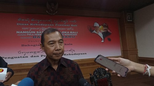 Kepala Dinas Kebudayaan Provinsi Bali I Gede Arya Sugiartha.