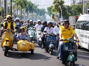 Cetak Sejarah Baru, Bali Jadi Tuan Rumah Acara Vespa World Days 2022