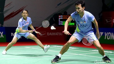 Rinov/Mentari Terhenti di Perempatfinal Indonesia Masters 2022