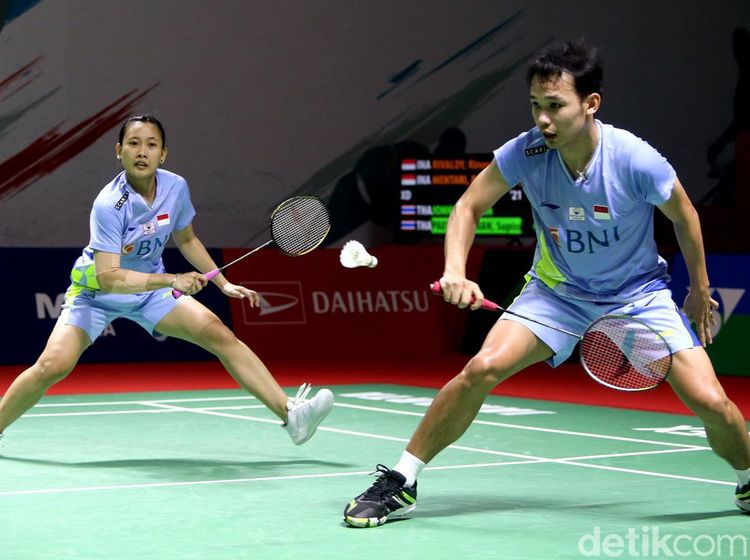 Rinov/Mentari Terhenti di Perempatfinal Indonesia Masters 2022
