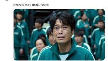 Pengguna iPhone 7 hanya bisa melihat fitur baru iOS 16 tanpa bisa menggunakannya. Foto: via Twitter