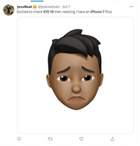 Meme iPhone 7 Tak Kebagian iOS 16