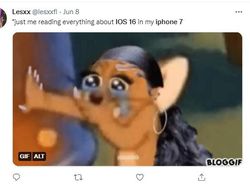 Meme Kemarahan dan Kesedihan Pengguna iPhone 7 Tak Dapat iOS 16