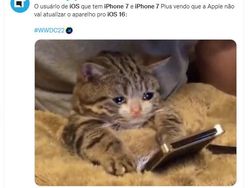 Meme Kemarahan dan Kesedihan Pengguna iPhone 7 Tak Dapat iOS 16
