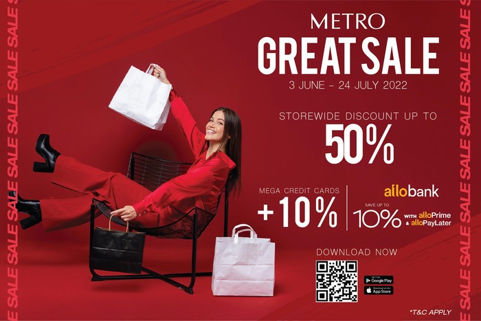 Metro Great Sale