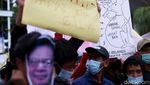 Momen Demonstran Dukung Kejagung Ungkap Kasus CPO Migor