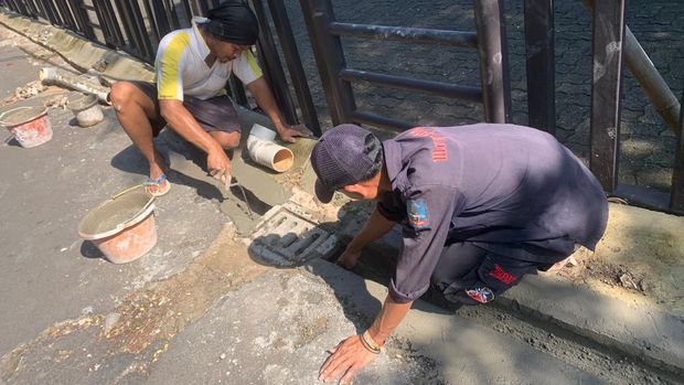 Gereja Protestan Indonesia Bagian Barat (GPIB) Jemaat Sumber Kasih di Lebak Bulus, Cilandak, Jakarta Selatan.