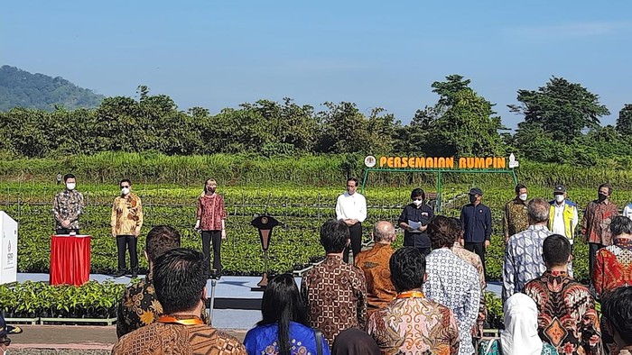 Presiden Jokowi di Bogor (Kanavino-detikcom)