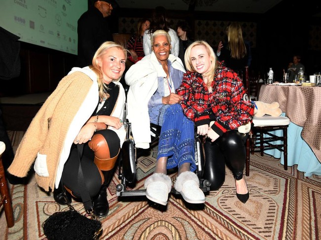 Masih di rangkaian acara amal tersebut, inilah penampilan keduanya yang disebut di berbagai media hubungan yang di luar radar publik. Pada 2020, Rebel Wilson sempat berpacaran dengan Jacob Busch. Keduanya putus di 2021 setelah pacaran hanya beberapa bulan saja. Foto: Getty Images