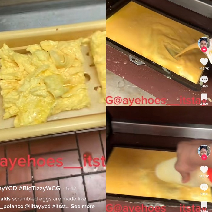 Scrambled egg mcd