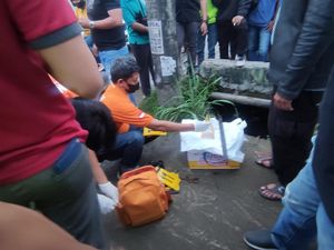Warga Makassar Digegerkan Lagi Temuan Janin Bayi, Didapati Ojol di Drainase