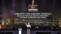 Di sela-sela sambutannya saat membuka Jakarta Fair 2022, Anies Baswedan mengajak masyarakat untuk menyempatkan diri mengajak keluarganya datang ke Jakarta Fair 2022. Menurut Anies, pameran terbesar se-Asia Tenggara ini bisa menjadi kesempatan dan pengalaman yang bisa dinikmati oleh semua anggota keluarga dalam satu tempat.  