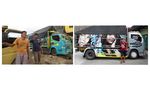 Visualisasi Suara Hati Sopir Truk