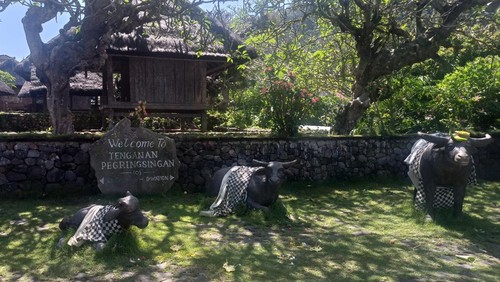 Desa Wisata Tenganan Pegringsingan, Kecamatan Manggis, Kabupaten Karangasem, Bali.