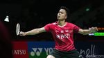 Dikalahkan Axelsen, Ginting Terhenti di Semifinal Indonesia Masters