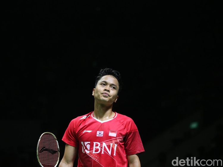 Dikalahkan Axelsen, Ginting Terhenti di Semifinal Indonesia Masters