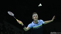 Viktor Axelsen sudah ditunggu unggulan ketiga asal Taiwan Chou Tien Chen di partai puncak.