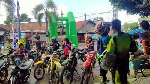 Event motor cross skala Kabupaten digelar di Kabupaten Dompu Sabtu (11/6/2022)