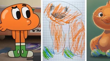 Darwin, dari film the Amazing World of Gumball Foto: Brightside