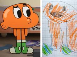 Keren! Ketika Seniman Pro Melukis Ulang Gambar Buatan Anak-anak