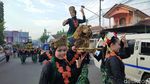 Potret Keseruan Galuh Ethnic Carnival di Ciamis