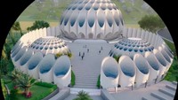 Masjid tersebut diberi nama Al Mumtadz yang berarti terbaik. Diketahui, Mumtadz juga menjadi nama belakang Eril. (Instagram @ridwankamil)