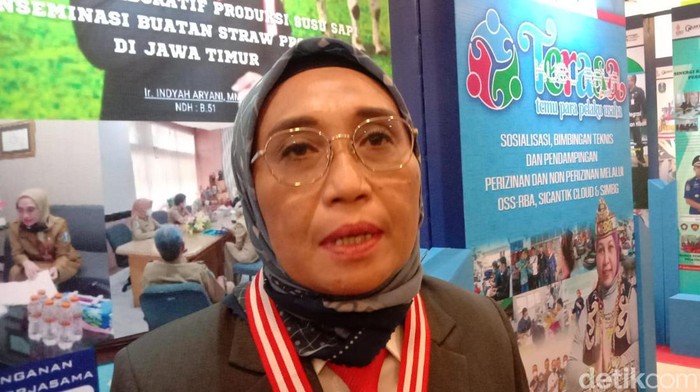 Kepala Dinas Peternakan Jawa Timur Indyah Aryani