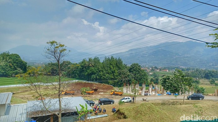 Lokasi pemakaman Eril di Kabupaten Bandung.