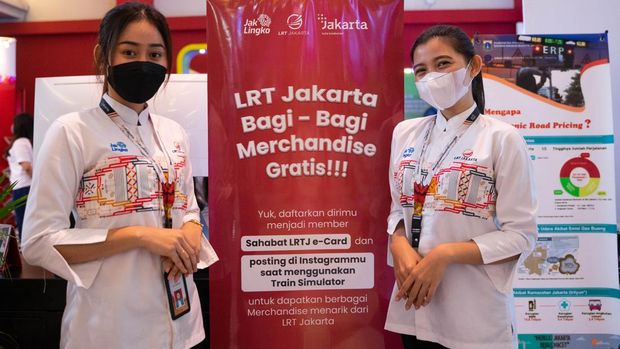 LRT Jakarta gelar booth di PRJ