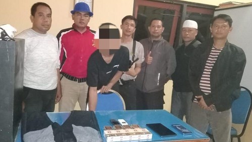 Pelaku AA, tukang las yang bobol Alfamart di Sumbawa