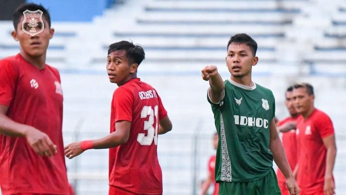 Pertandingan PSMS Medan vs Deltras Sidoarjo