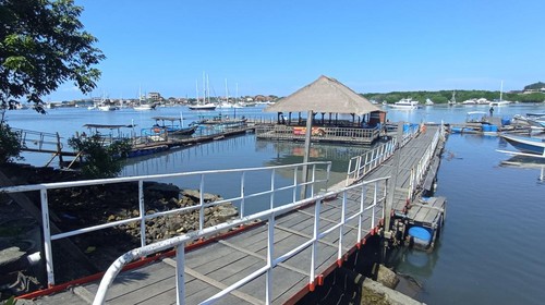 Port Kodang di Denpasar, Bali, pelabuhan alternatif untuk menyeberang ke Pulau Nusa Penida dan Nusa Lembongan.