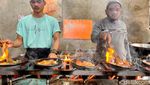 Nikmat Banget! Sambal Bakar Mang Usep pakai Lauk Cumi Asin