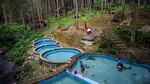 Sensasi Berenang di Tengah Hutan Pinus Sumedang, Adem Banget