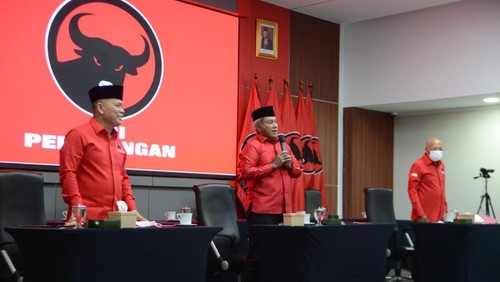 Suasana Pendidikan Kader Perempuan Tingkat Nasional 2022 PDI Perjuangan di Sekolah Partai, Lenteng Agung, Jakarta Selatan, Jumat (10/6/2022).