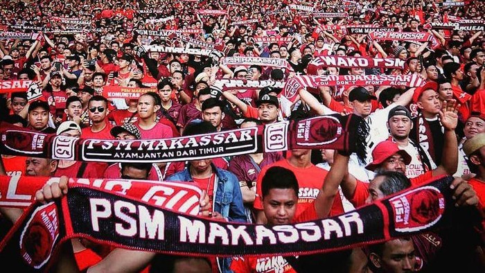 Suporter PSM Makassar akan mengawal skuad Juku Eja melawan Arema FC di Stadion Kanjuruhan, Malang.