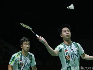 Indonesia Open 2022: Tekuk Wahyu/Ade, Kevin/Marcus Lolos ke Babak Kedua