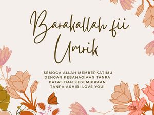 40 Ucapan Selamat Ulang Tahun Islami, Arab hingga Bahasa Inggris