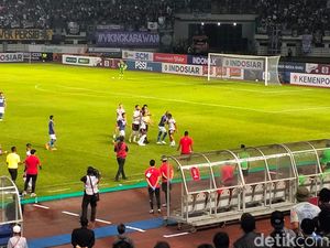 Gol Cepat Novri Buat Bali United Unggul 1-0 dari Persib di Babak I