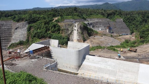 Bendungan Tamblang di Desa Sawan, Kecamatan Sawan, Kabupaten Buleleng