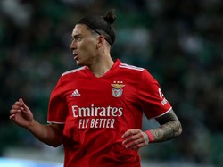 Juergen Klopp pasti senang atas kedatangan Darwin Nunez. Klopp pernah puji Nunez dengan tiga kata, kuat, cepat, dan tenang dalam penyelesaian (Getty Images)