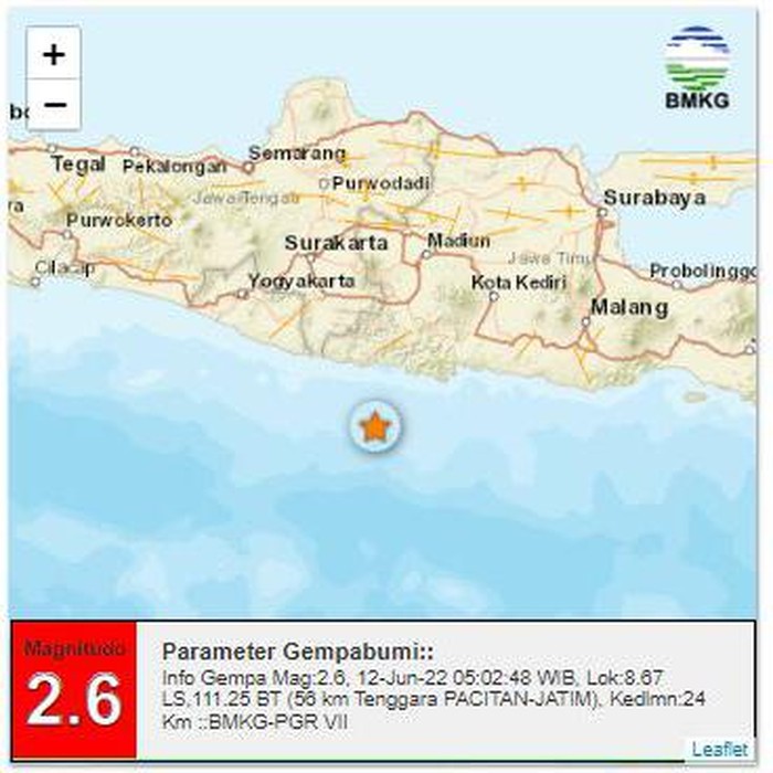 gempa pacitan