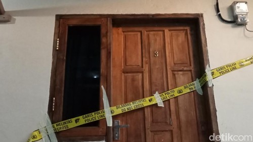 Indekos di Makassar tempat 7 janin bayi ditemukan.