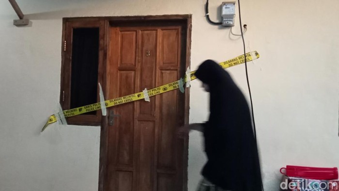 Indekos di Makassar tempat 7 janin bayi ditemukan.