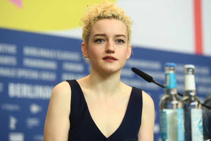 BERLIN, GERMANY - FEBRUARY 23: Julia Garner is seen at the 